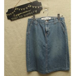 Gap Denim Skirt Sz 6
